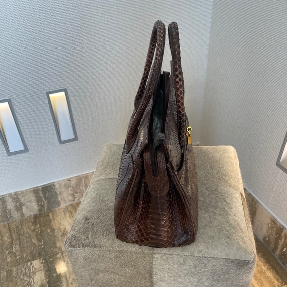 CASSINI FIRENZE JENNIFER TATTANELLI PHYTON HANDBAG - Picture 2 of 12